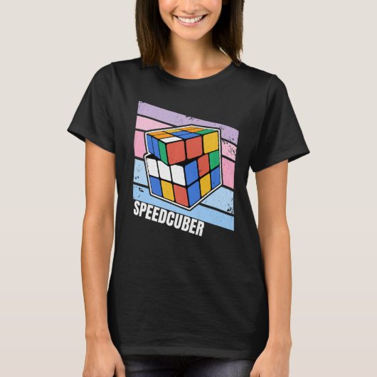 T-shirt Speedcuber Premium (Devant)