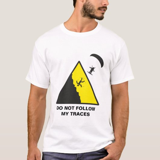 T-shirt speedflying speedriding (Devant)