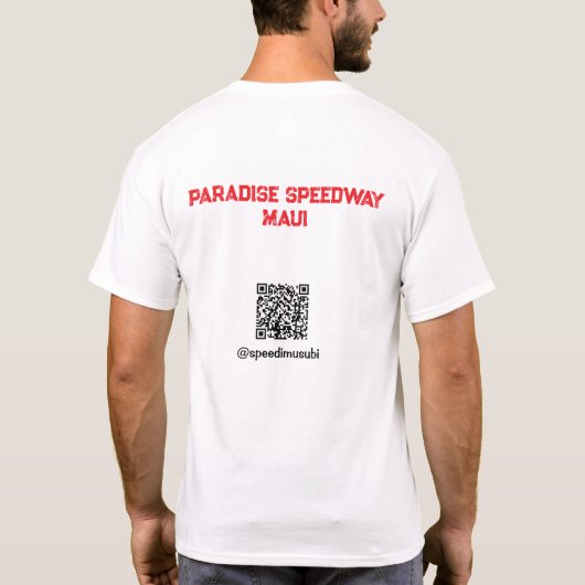 T-shirt Speedi Musubi tee classique (Dos)