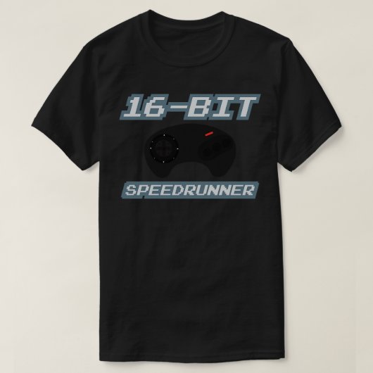 T-shirt Speedrunner 4 16 bits (Design devant)
