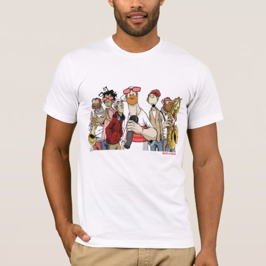 T-shirt "Spek et RECS la pièce en t des hommes (de partie (Devant)