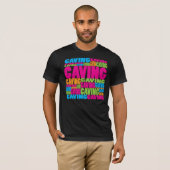 T-shirt Spéléologie colorée (Devant entier)