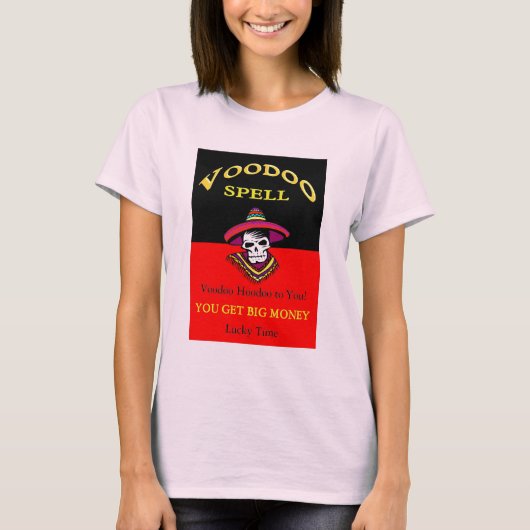 T-shirt Spell Voodoo Big Money (Devant)