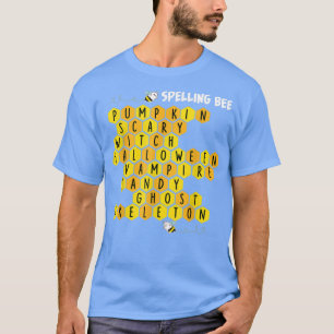 T-shirt Spelling Bee Pun Halloween Costume For Teachers 