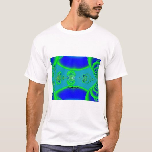 T-shirt Sphères au néon (Devant)