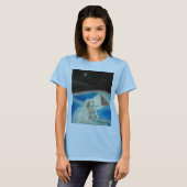 T-shirt Sphinx bleu (Devant entier)