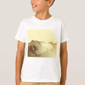 T-shirt Sphinx Dans Le Désert (Devant)