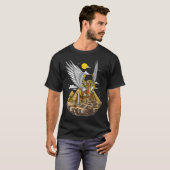 T-shirt Sphinx des pyramides égyptiennes (Devant entier)