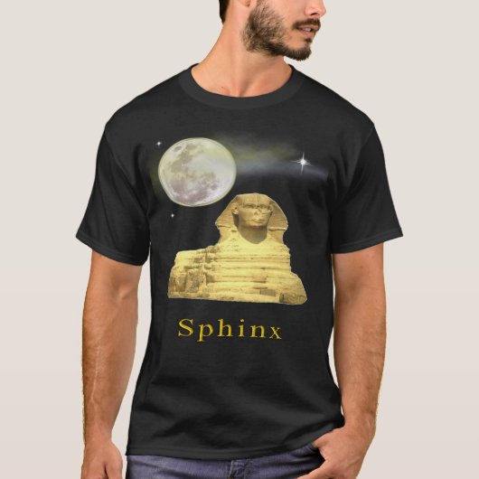T-shirt sphinx égyptien (Devant)
