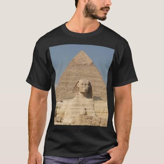 T-shirt Sphinx et Pyramide (Devant)