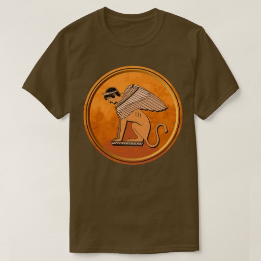 T-shirt Sphinx Grèce antique (Design devant)
