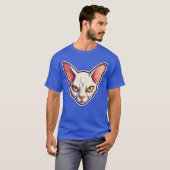 T-shirt Sphyn cat drôle (Devant entier)