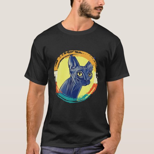 T-shirt Sphynx Cat (Devant)