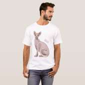 T-shirt Sphynx cat (Devant entier)