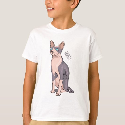 T-shirt Sphynx cat (Devant)