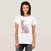T-shirt Sphynx cat (Devant entier)