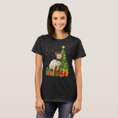 T-shirt Sphynx Cat   Xmas Lights Santa Sphynx Cat Christma (Devant entier)