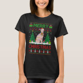 T-shirt Sphynx Cat   Xmas Tree Ugly Santa Sphynx Cat Chris (Devant)