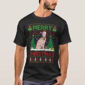 T-shirt Sphynx Cat Xmas Tree Ugly Santa Sphynx Cat Chris (Devant)