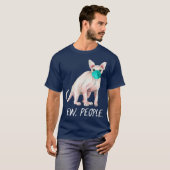 T-shirt SPHYNX Chat Ew Personnes Chat Porter Le Masque Vis (Devant entier)
