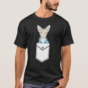 T-shirt Sphynx Chat Kitty Kitten Meow Canadian Sphynx
