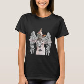 T-shirt Sphynx Chat Kitty Tatouage tatouage sans cheveux P (Devant)