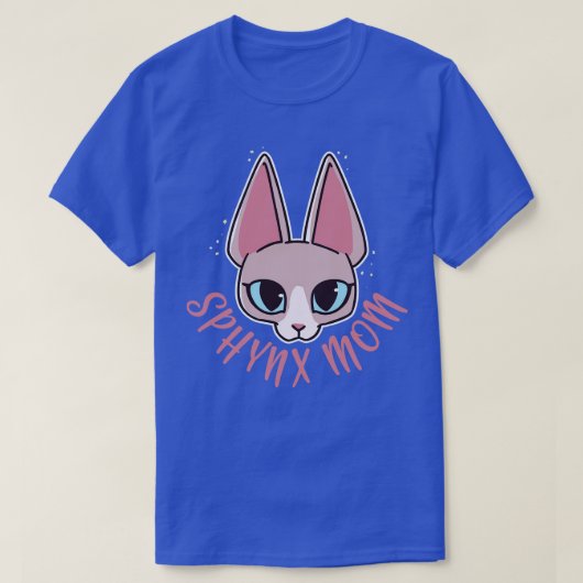 T-shirt Sphynx Chat Maman (Design devant)