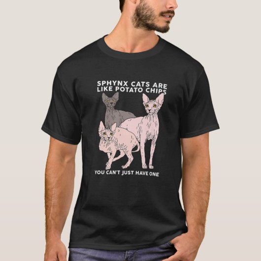 T-shirt Sphynx Chats Sont Comme Sphinx Hairless Chat Propr (Devant)