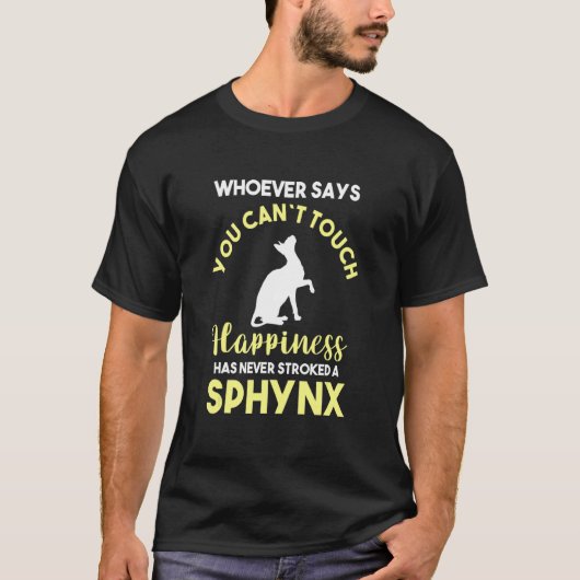 T-shirt Sphynx de chat 5 (Devant)