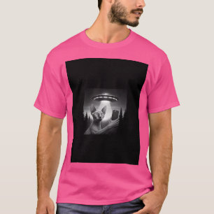 T-shirt Sphynx Kitten Chat Selfie Ufo Mème Drôle