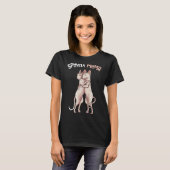 T-shirt Sphynx Mama Chat Sphinx Chat sans cheveux propriét (Devant entier)