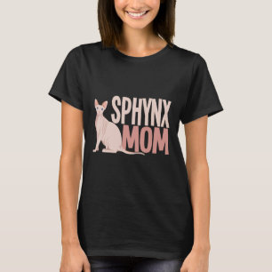 T-shirt Sphynx Maman Chat Sphinx Chat sans cheveux Proprié