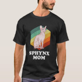 T-shirt Sphynx Mom Sphinx (Devant)