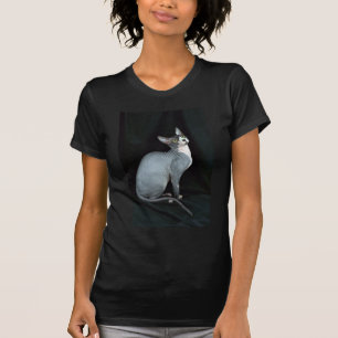 T-shirt Sphynx, noir et blanc