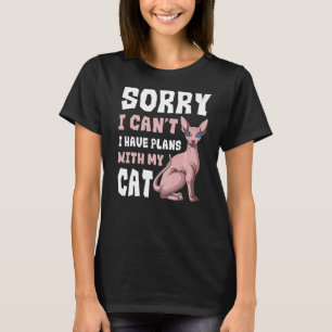 T-shirt Sphynx Propriétaire de chats éleveur sans cheveux