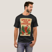 T-shirt Spice Up Your Christmas – Hot Pepper Holiday Cheer (Devant entier)