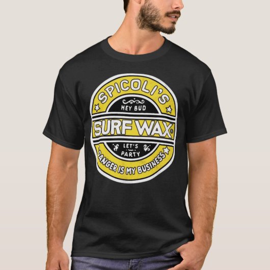 T-shirt Spicoli's Surf Wax (Devant)