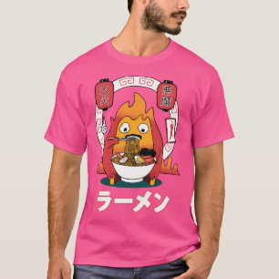 T-shirt Spicy Calcifer Studio Ghibli