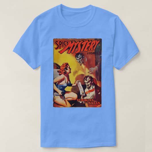 T-shirt Spicy Mystery Summons Pour Satan (Design devant)