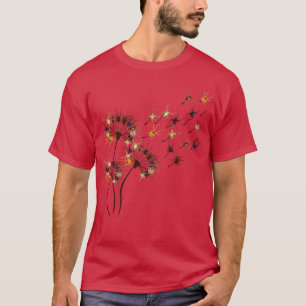 T-shirt Spider Chemise Dandelion Spider Lover