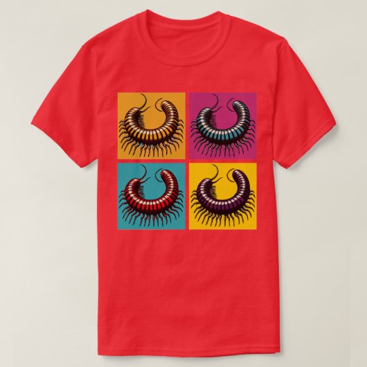 T-shirt Spider Cool géant africain Millipede (Design devant)
