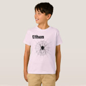 T-shirt Spider et Spiderweb personnalisables pour  (Devant entier)
