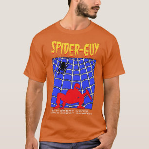 T-shirt Spider Guy Mème Frapper Comic Super Hero Parodie