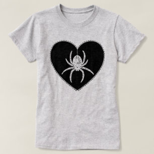 T-shirt Spider Heart