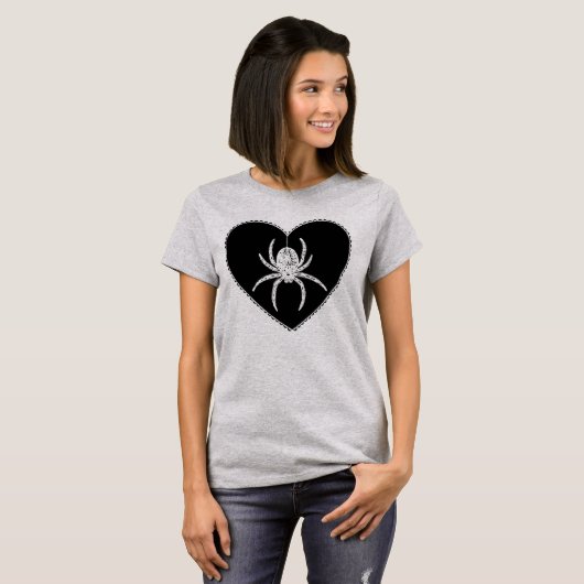 T-shirt Spider Heart (Devant entier)