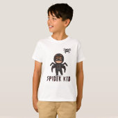 T-shirt Spider Man Kid Cartoon | Cute Spidey on the Back (Devant entier)