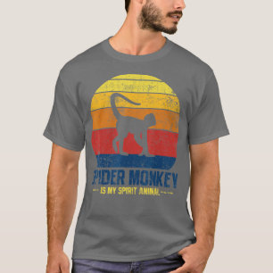 T-shirt Spider Monkey Vintage