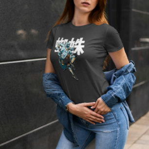 T-shirt Spider Samurai Guerrier