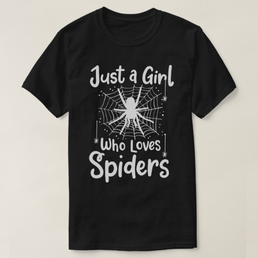 T-shirt Spider Spider Lover 1 (Design devant)