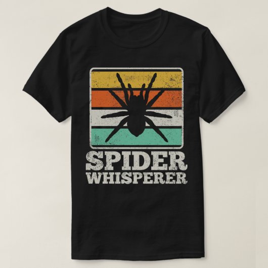 T-shirt Spider Spider Whisperer (Design devant)